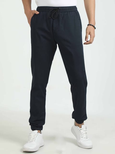 Men Air Joggers-Navy