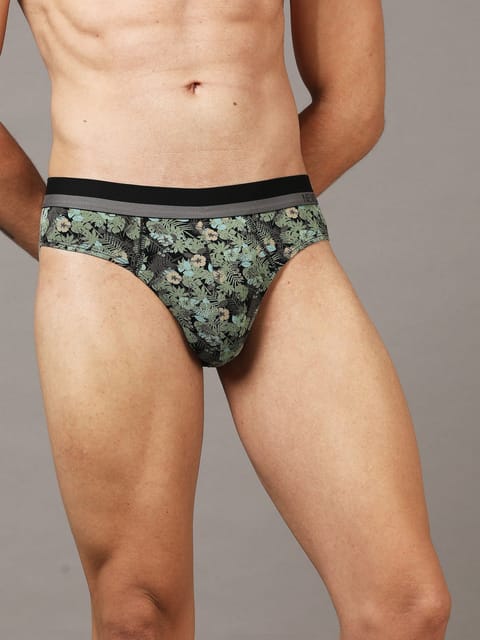 Men's Midnight Bloom Brief