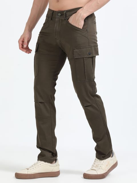 Men Heavy Cargo-Brown