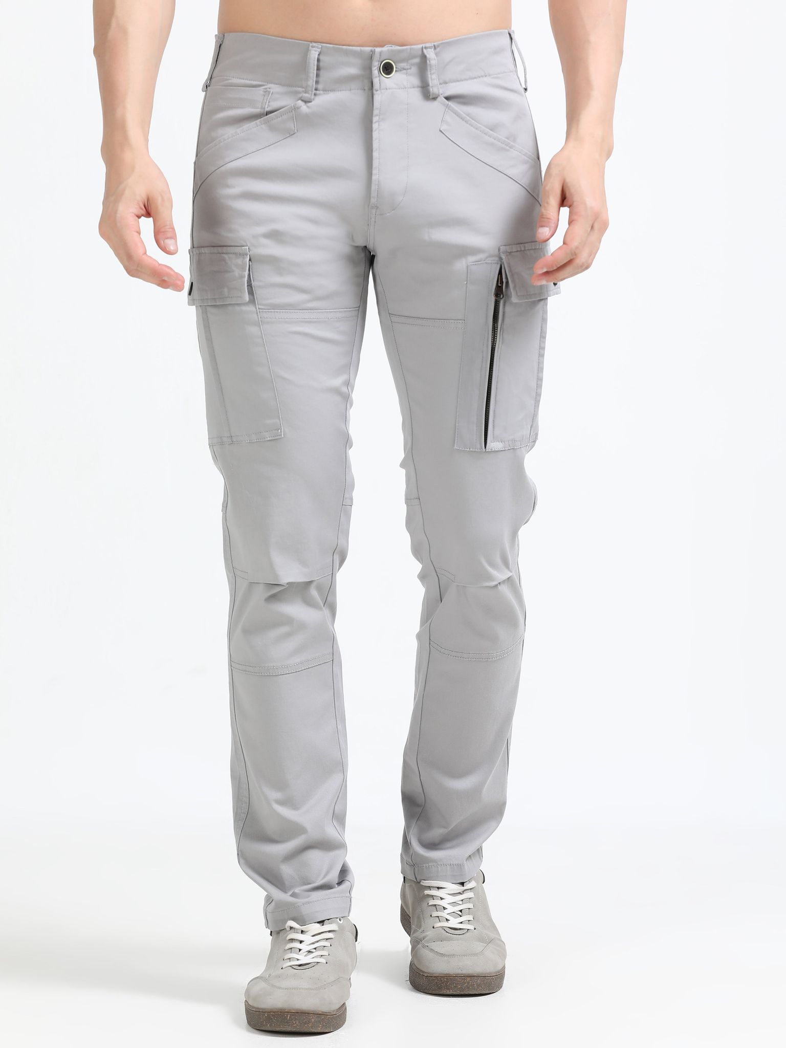 Men Heavy Cargo-Lt Grey