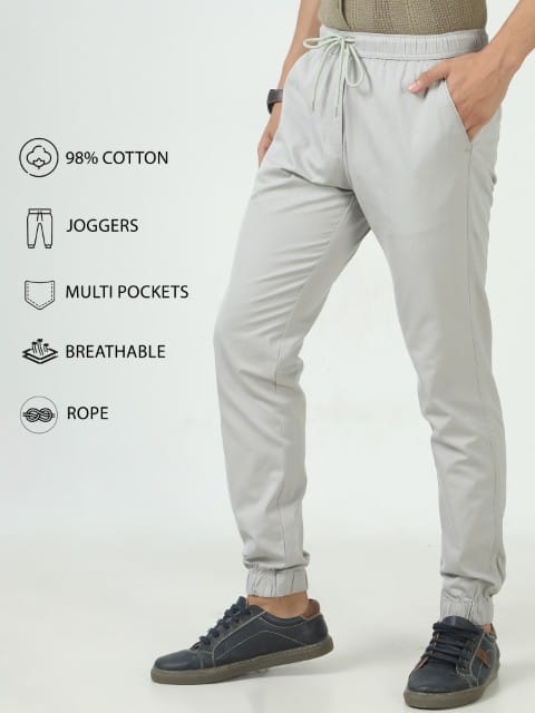 Men Air Joggers-Stone