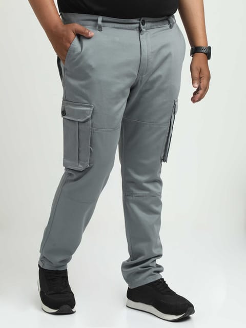 Men Plus Cargo-Grey