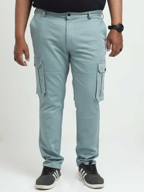 Men Plus Cargo-Teal