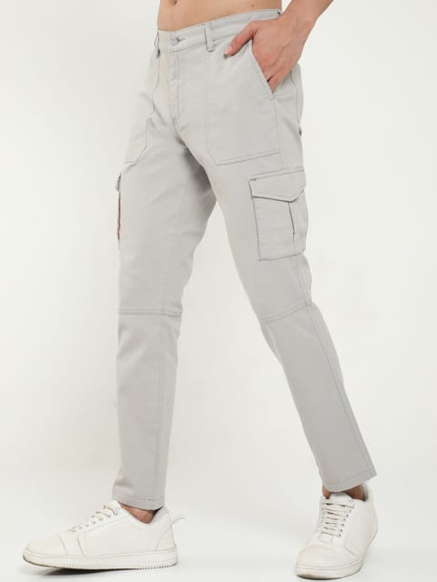 Men Classic Cargo Pant- Stone