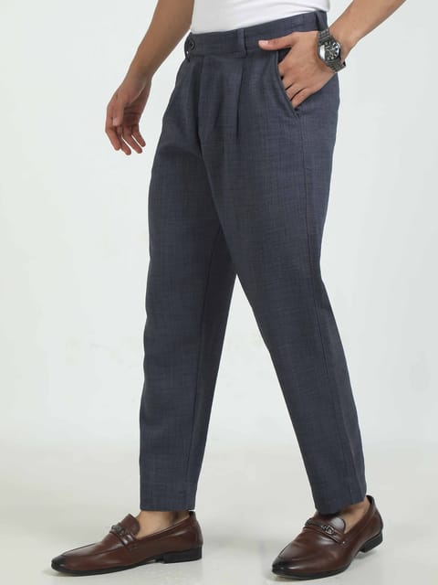 Men Air Linen Pants-Dk Grey