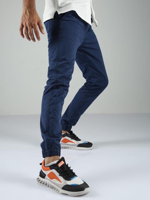 Men Joggers-Royal Blue