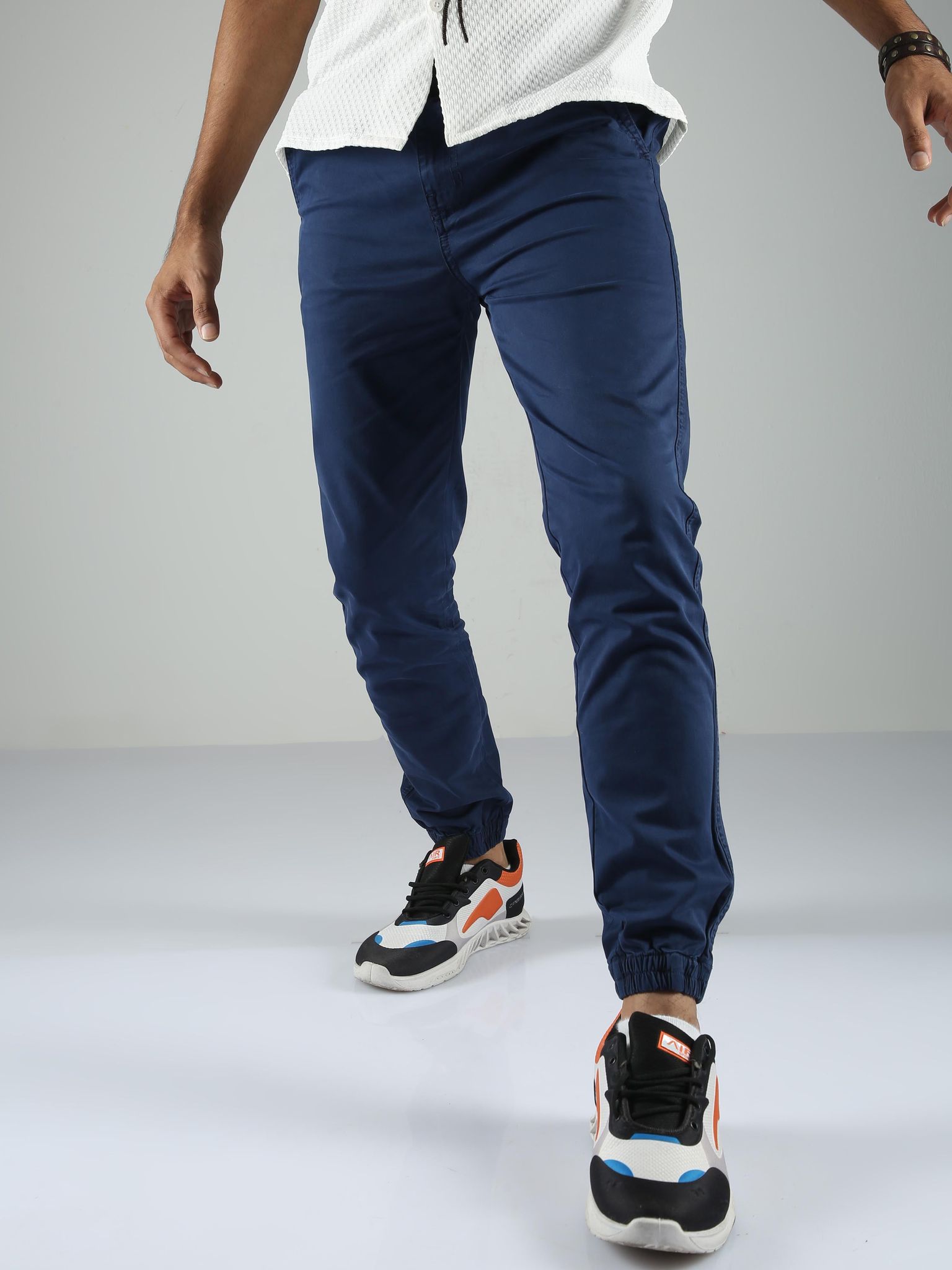 Men Joggers-Royal Blue