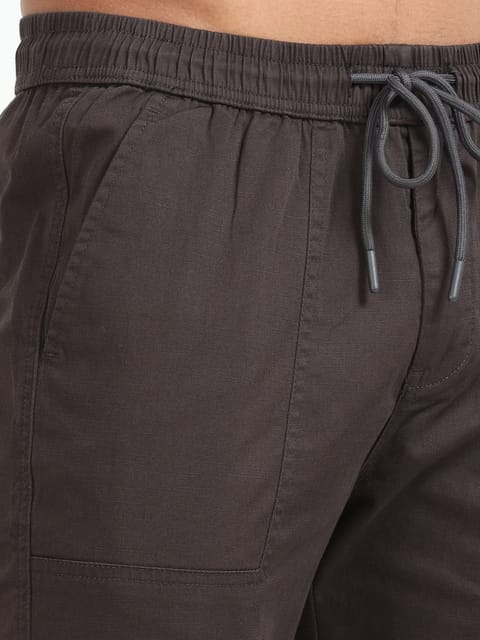 Men Comfy Airport Pant-Coffee