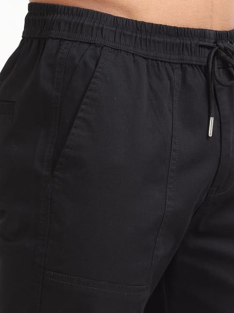 Men Comfy Airport Pant-Black